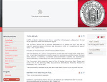 Tablet Screenshot of carsoconsortium.it
